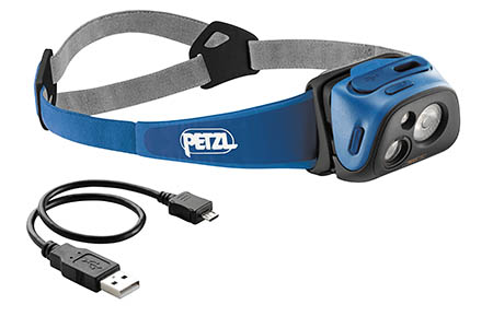 The Petzl TIKKA R+ has a single high-power LED The Petzl TIKKA R+ has a single high-power LED