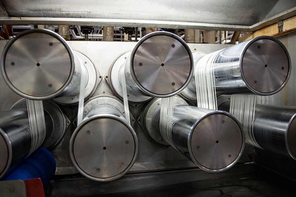 The new material is recycled and biodegradable. Photo: Seth Thompson/PrimaLoft The new material is recycled and biodegradable. Photo: Seth Thompson/PrimaLoft