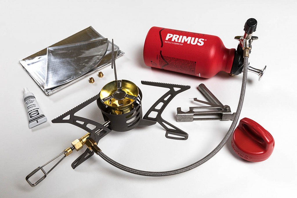 Primus OmniLite Ti. Photo: Bob Smith/grough Primus OmniLite Ti. Photo: Bob Smith/grough