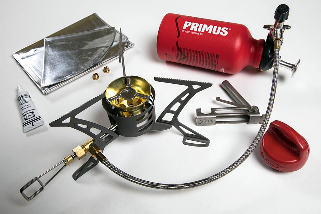 The Primus Omnilite Ti. Photo: Bob Smith/grough The Primus Omnilite Ti. Photo: Bob Smith/grough