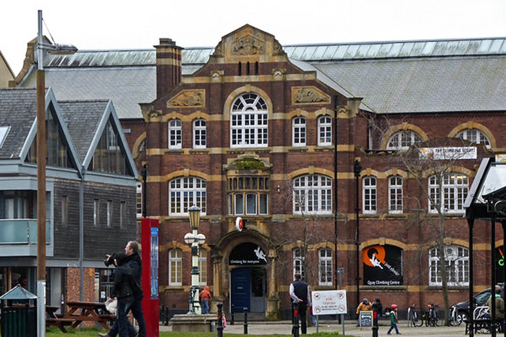 The incident happened at the Quay Climbing Centre, Exeter. Photo: Chris Allen CC-BY-SA-2.0