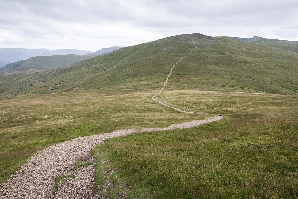 The women missed the turn down Sticks Pass and continued to Helvellyn. Photo: Bob Smith/grough