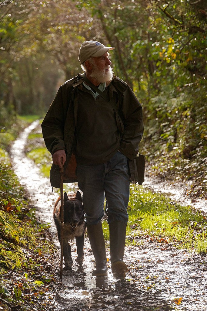 Bob Fraser has been searching out lost paths in Cornwall. Photo: Charles Francis Bob Fraser has been searching out lost paths in Cornwall. Photo: Charles Francis