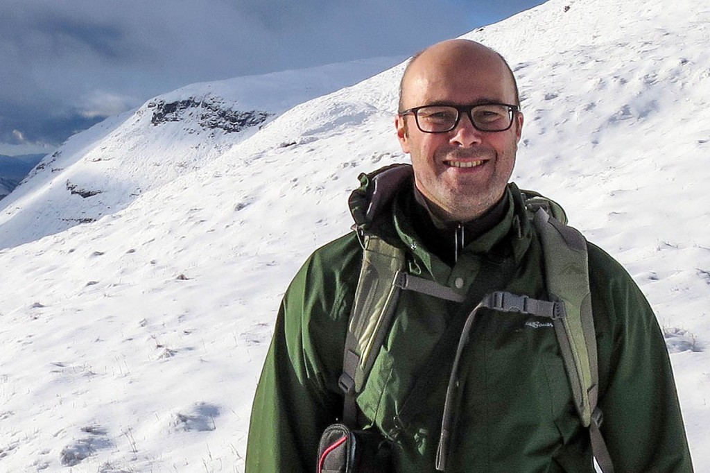 Ramblers Scotland director Brendan Paddy Ramblers Scotland director Brendan Paddy