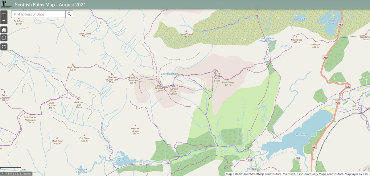 Maps A New Path Grough — New Ramblers Scotland Map Reveals Miles Of 'Hidden' Walkers' Paths