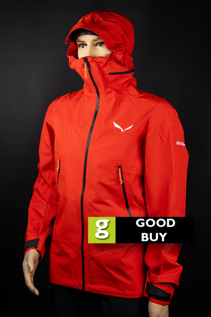 Salewa Ortles GTX 3-layer Jacket. Photo: Bob Smith Photography Salewa Ortles GTX 3-layer Jacket. Photo: Bob Smith Photography