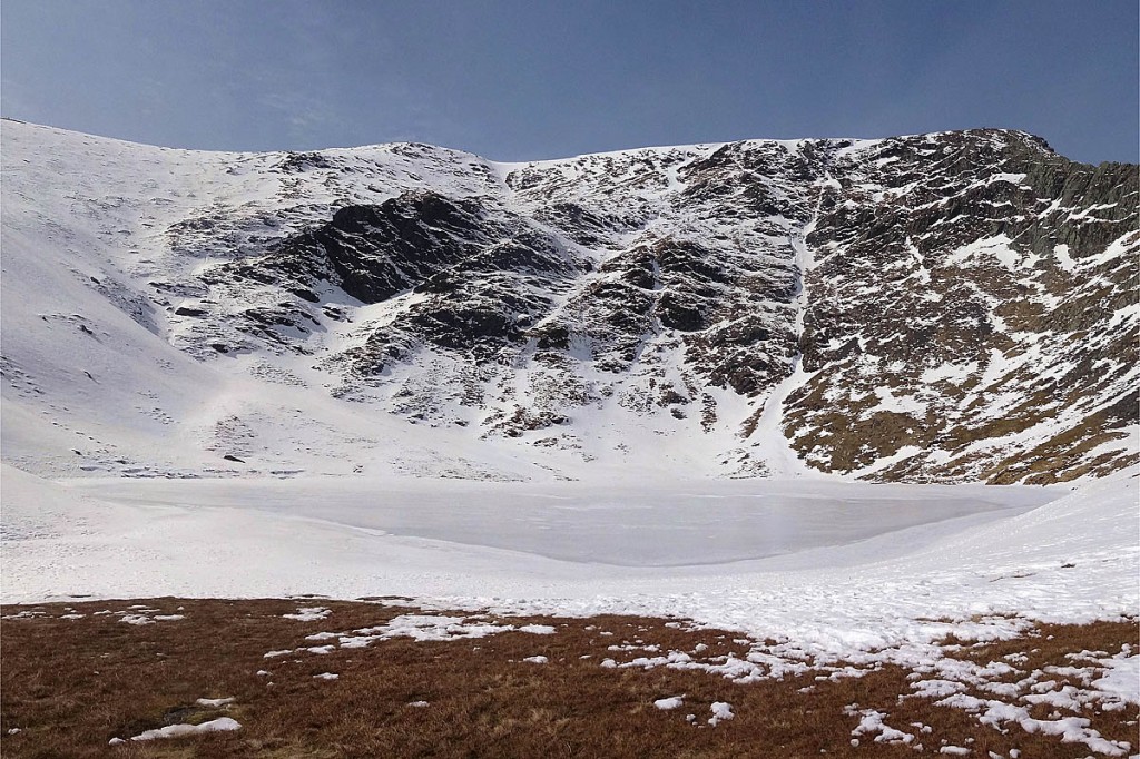 The pair got stuck on Tarn Crags near the summit of Blencathra. Photo: Adam Ward CC-BY-SA-2.0