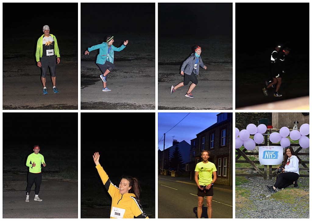 The lockdown relay took place over 24 hours The lockdown relay took place over 24 hours