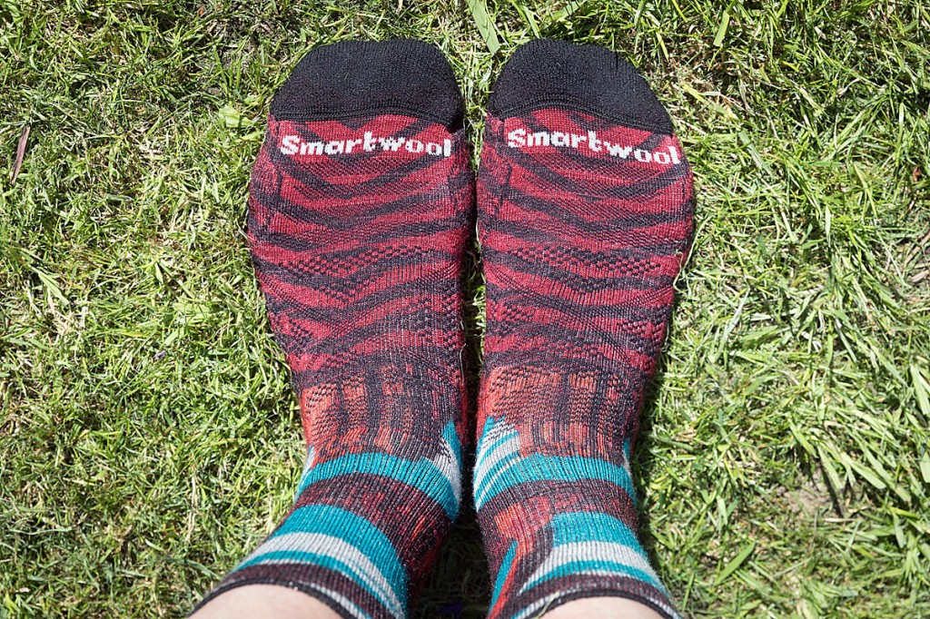 Smartwool PHD Outdoor Light Arches Print Mid Crew. Photo: Bob Smth/grough
