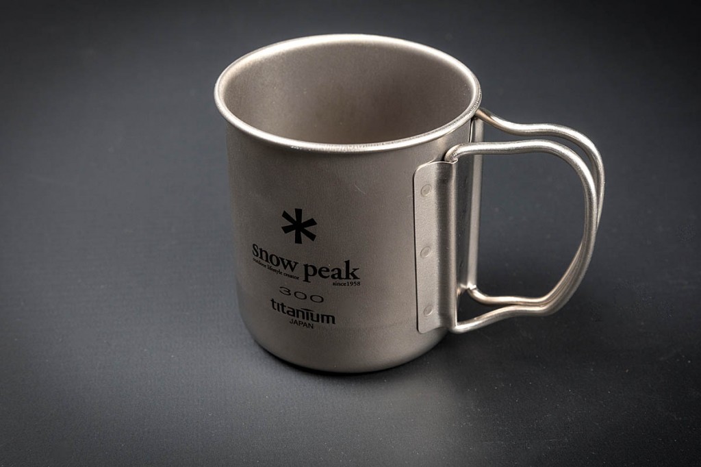 Snow Peak Titanium 300 Mug. Photo: Bob Smith/grough Snow Peak Titanium 300 Mug. Photo: Bob Smith/grough