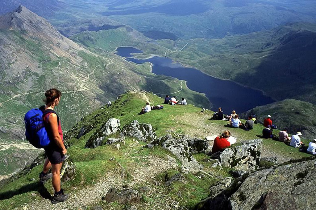 Snowdon, scene of the two incidents