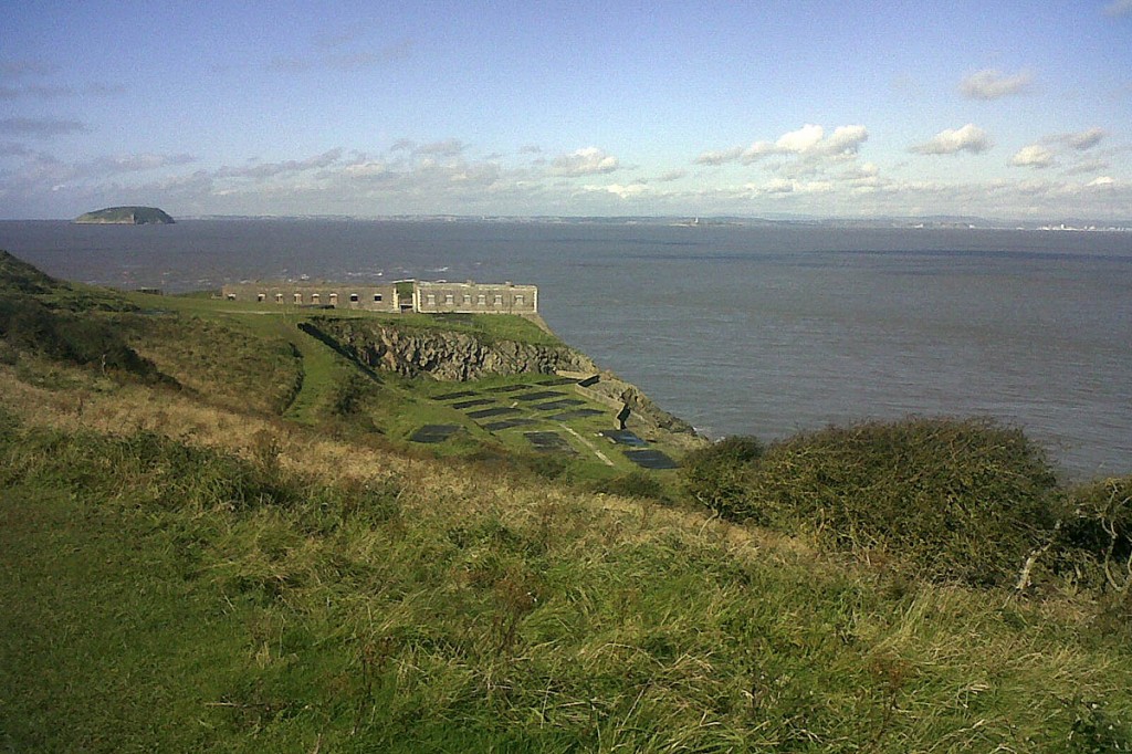 Brean Down, on the new section of the England Coast Path. Photo: Ian Clemmett/National Trust Brean Down, on the new section of the England Coast Path. Photo: Ian Clemmett/National Trust