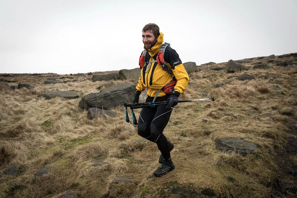 Pavel Paloncý now leads the Spine Race. Photo: Bob Smith/grough Pavel Paloncý now leads the Spine Race. Photo: Bob Smith/grough