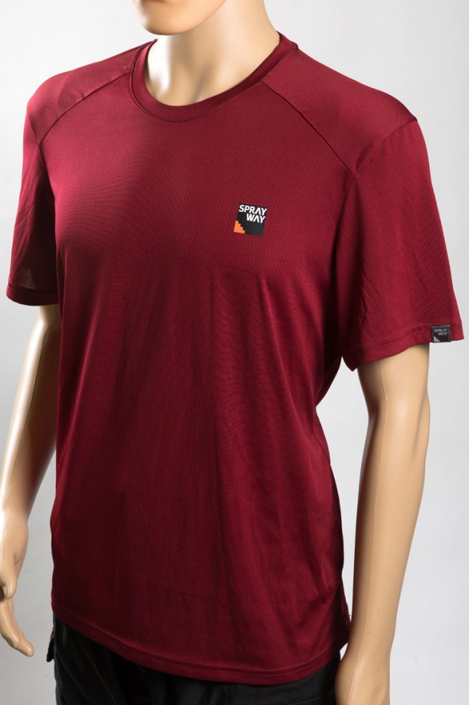Sprayway Logo Tee. Photo: Bob Smith/grough Sprayway Logo Tee. Photo: Bob Smith/grough
