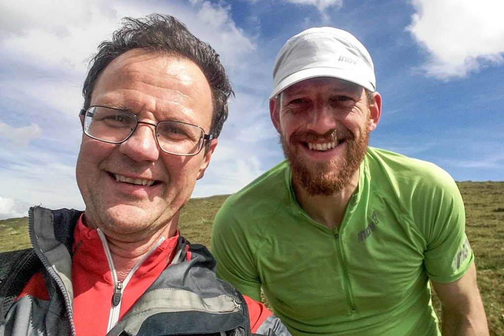Steve Birkinshaw, left, with Paul Tierney. Photo: Steve Birkinshaw Steve Birkinshaw, left, with Paul Tierney. Photo: Steve Birkinshaw