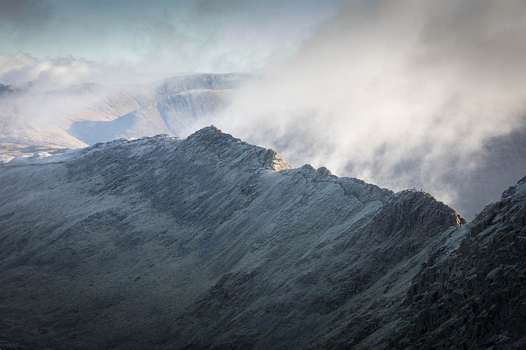 The walker got into difficulties on Striding Edge. Photo: Bob Smith Photography The walker got into difficulties on Striding Edge. Photo: Bob Smith Photography