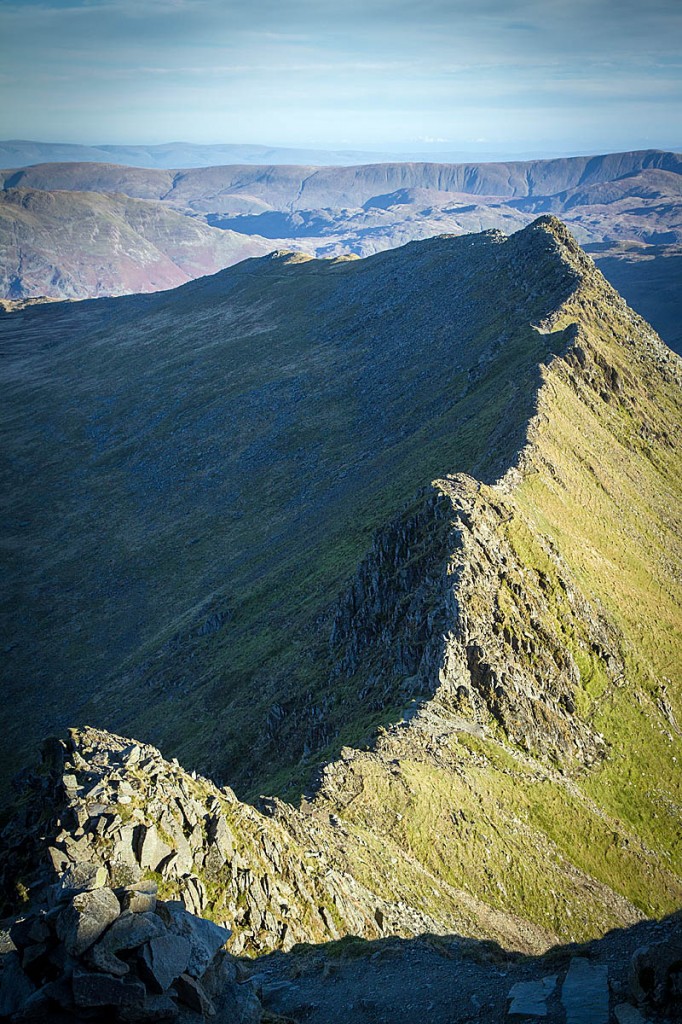 The man fell at the 'bad step' on Striding Edge. Photo: Bob Smith/grough