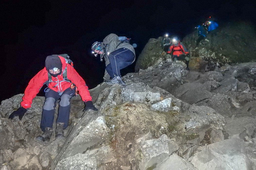 Hillwalkers on Cat Bells during last year's event Hillwalkers on Cat Bells during last year's event