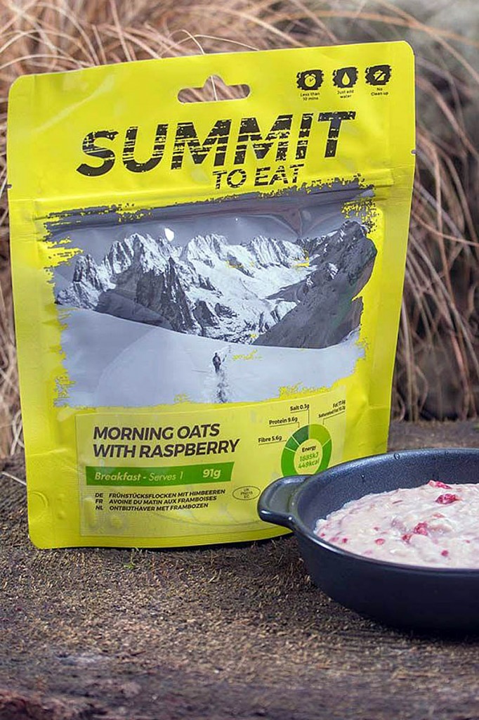 Summit To Eat Morning Oats with Raspberry Summit To Eat Morning Oats with Raspberry