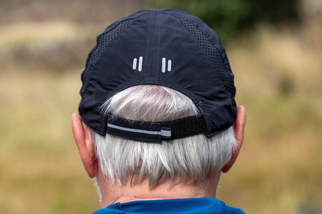 The cap has a rear adjustable strip. Photo: Bob Smith Photography