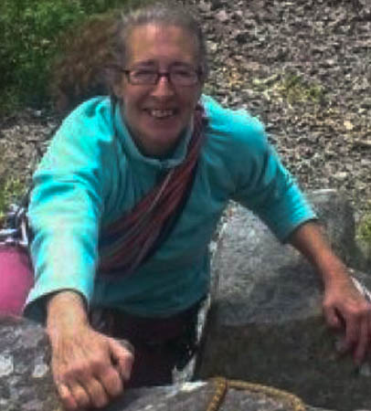 Susan Wright, who is a keen walker Susan Wright, who is a keen walker