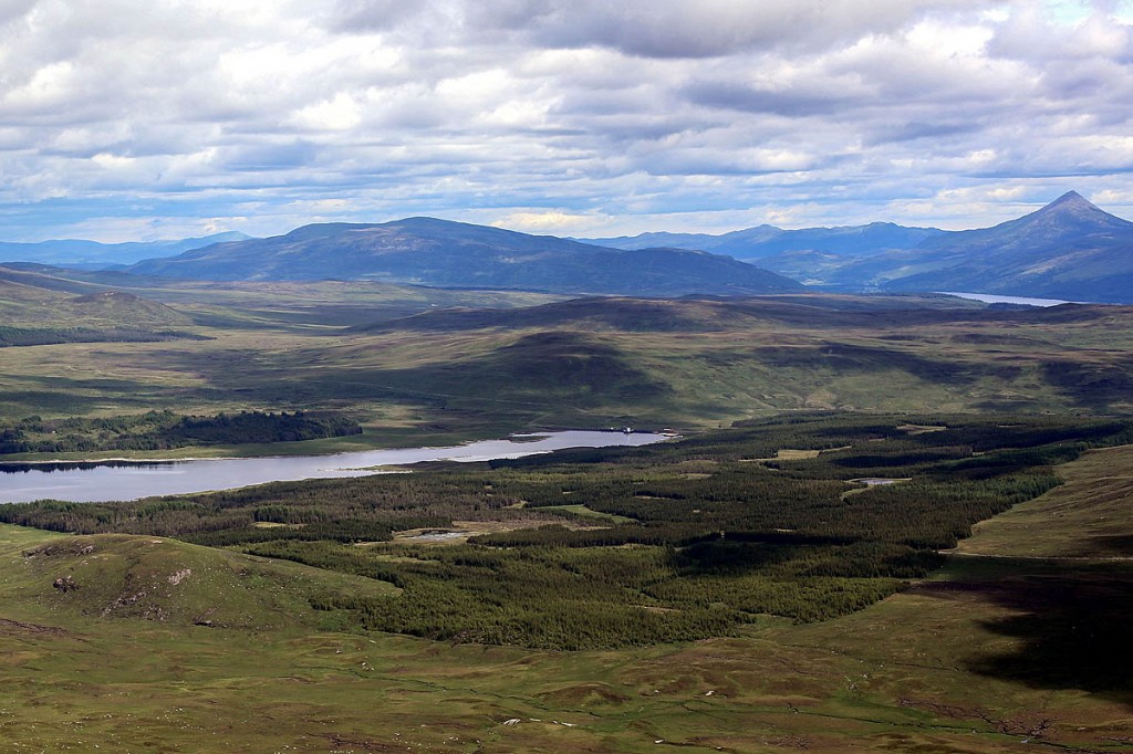 The site for the proposed Talladh a Bheithe windfarm. Photo: Keep Rannoch Wild campaign The site for the proposed Talladh a Bheithe windfarm. Photo: Keep Rannoch Wild campaign