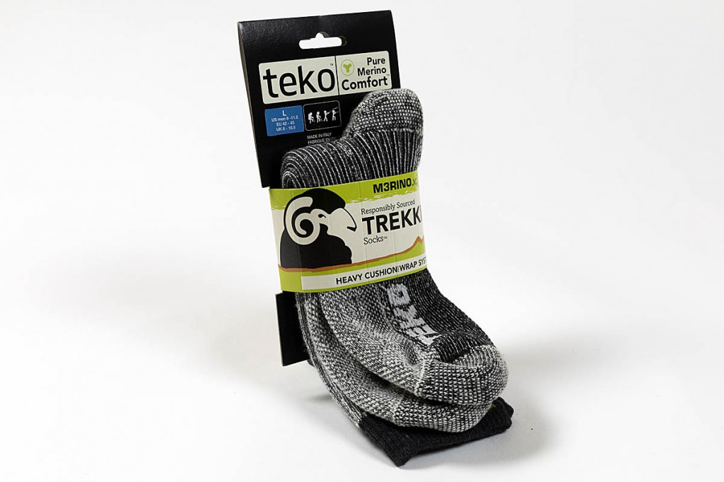 Teko Merino Trekking Socks Heavy Cushion. Photo: Bob Smith/grough