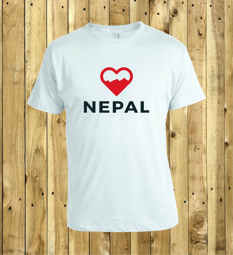 The Love Nepal t-shirt The Love Nepal t-shirt