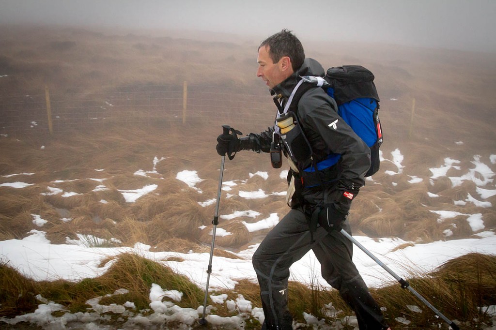 Eoin Keith makes his way up Standedge in third place. Photo: Bob Smith/grough Eoin Keith makes his way up Standedge in third place. Photo: Bob Smith/grough