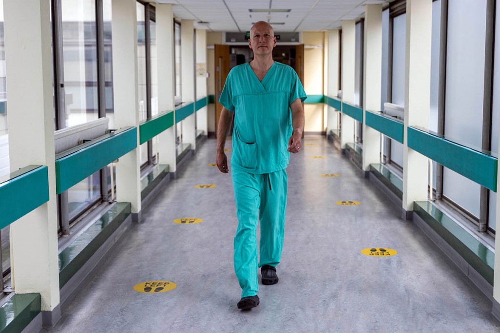 Airedale Hospital consultant anaesthetist and ultrarunner Tom Hollins.  Photo: Bob Smith Photography