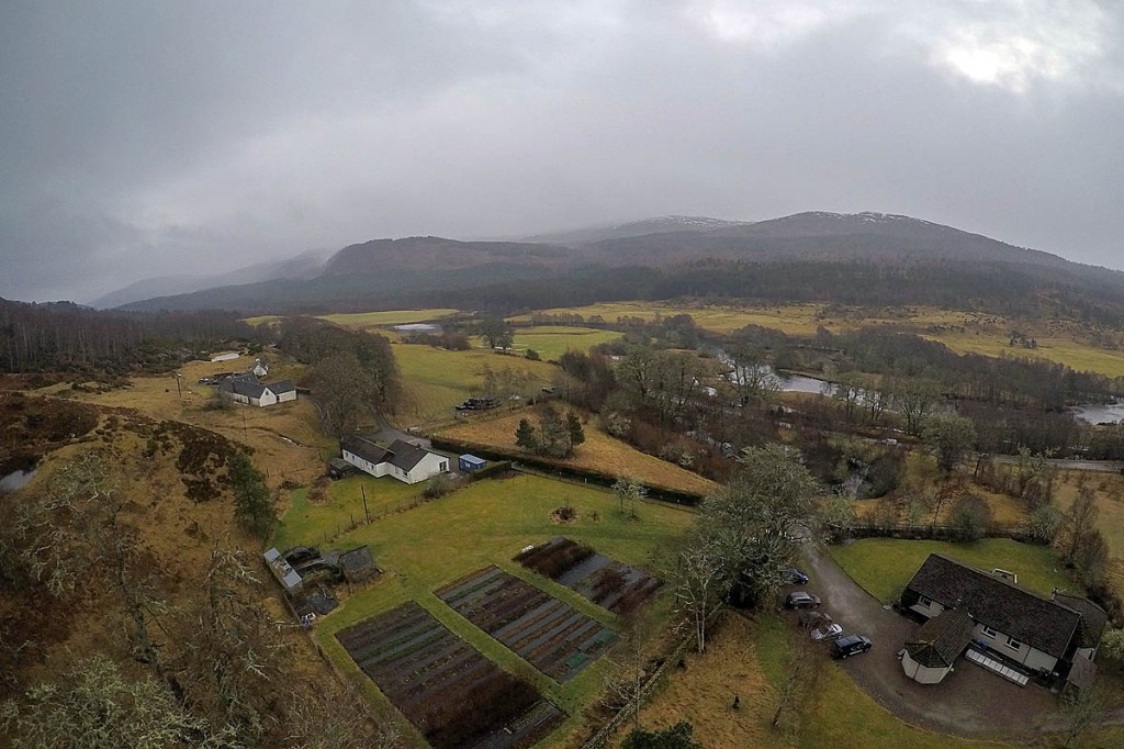 The site at Dundreggan. Photo: Trees for Life The site at Dundreggan. Photo: Trees for Life