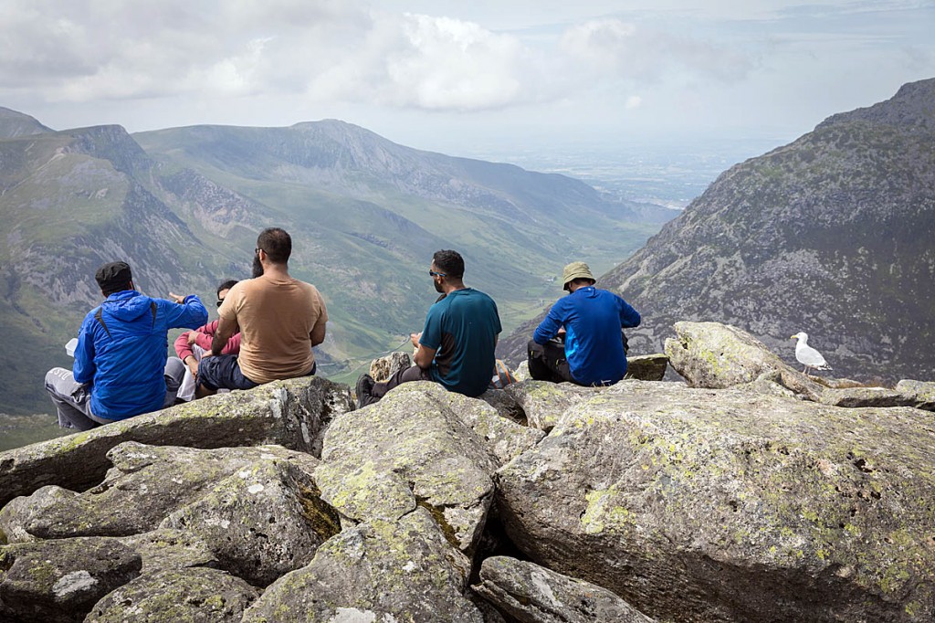 Rescuers said they want hillgoers to have a good day. Photo: Bob Smith/grough
