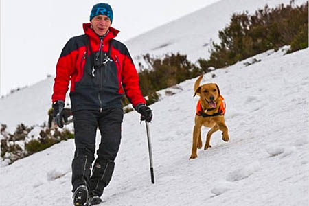 John Romanes and Rauour. Photo: Tweed Valley MRT John Romanes and Rauour