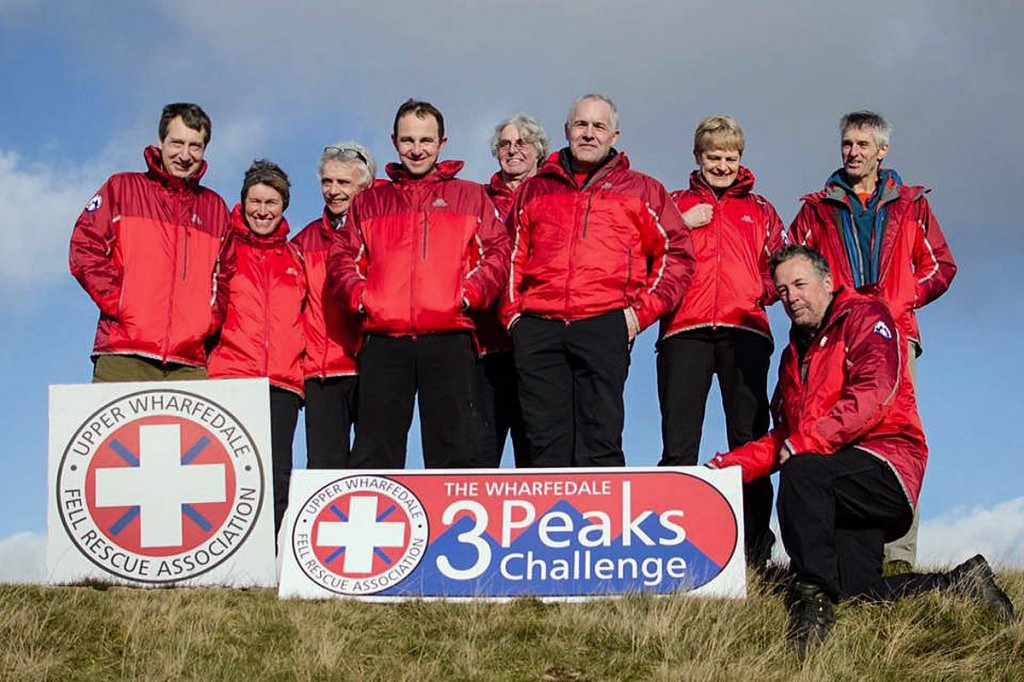 Upper Wharfedale team members will marshal the challenge Upper Wharfedale team members will marshal the challenge