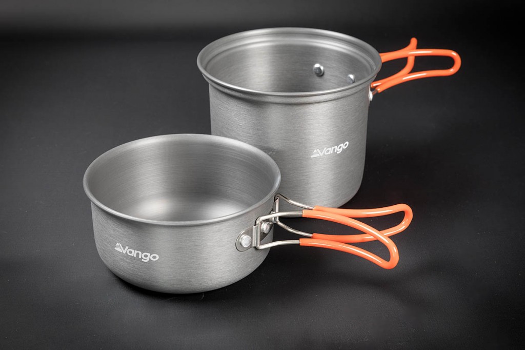 Vango Hard Anodised Cook Kit. Photo: Bob Smith/grough Vango Hard Anodised Cook Kit. Photo: Bob Smith/grough