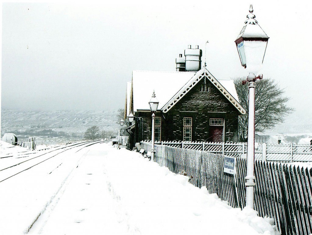 The winning picture of Ribblehead station. Photo: Pat Arrowsmith