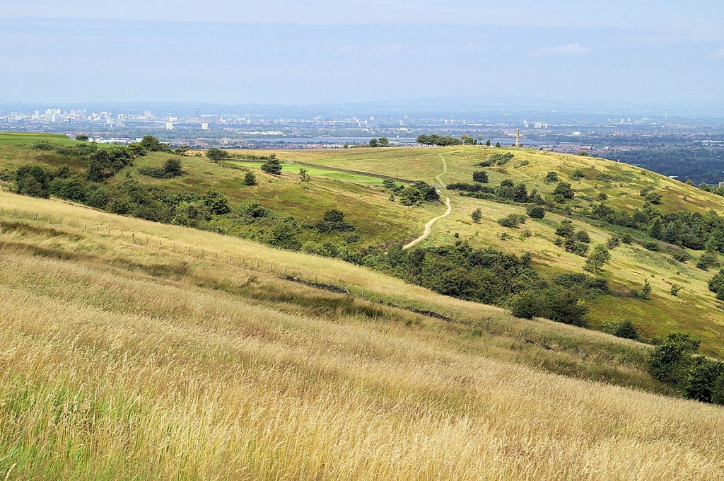 The woman was injured on Werneth Low. Photo: Mike CC-BY-SA-2.0