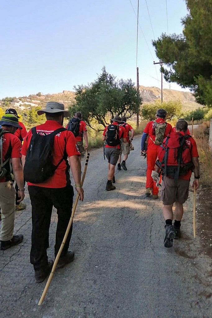 A total of 13 team members joined the search for Mr Tossell. Photo: Western Beacons MSRT