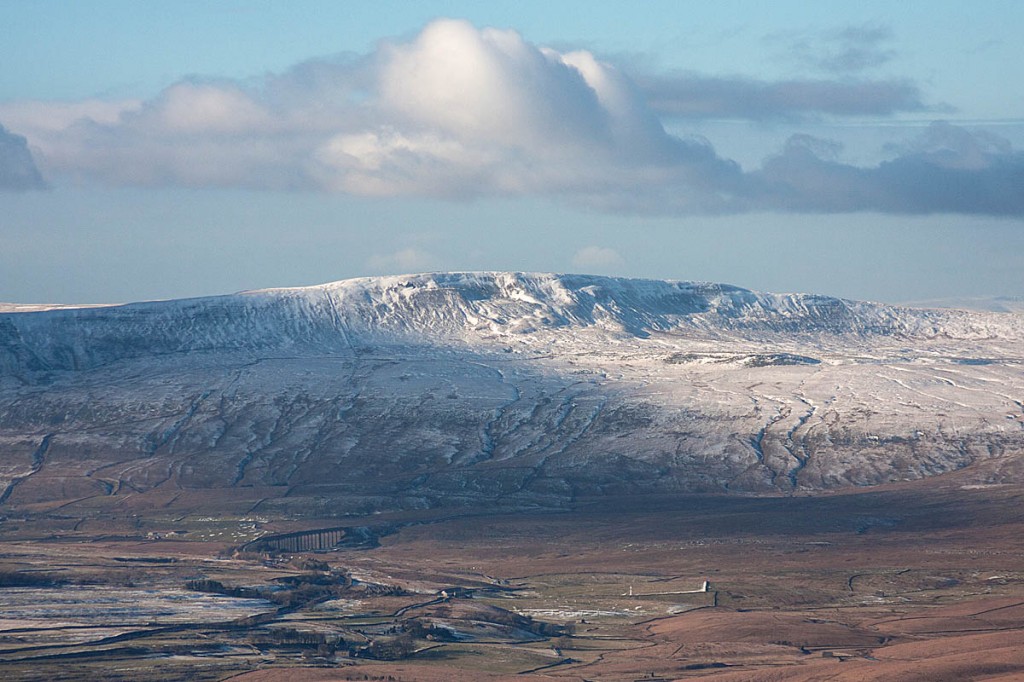 The walker called for help from the summit of Whernside. Photo: Bob Smith/grough