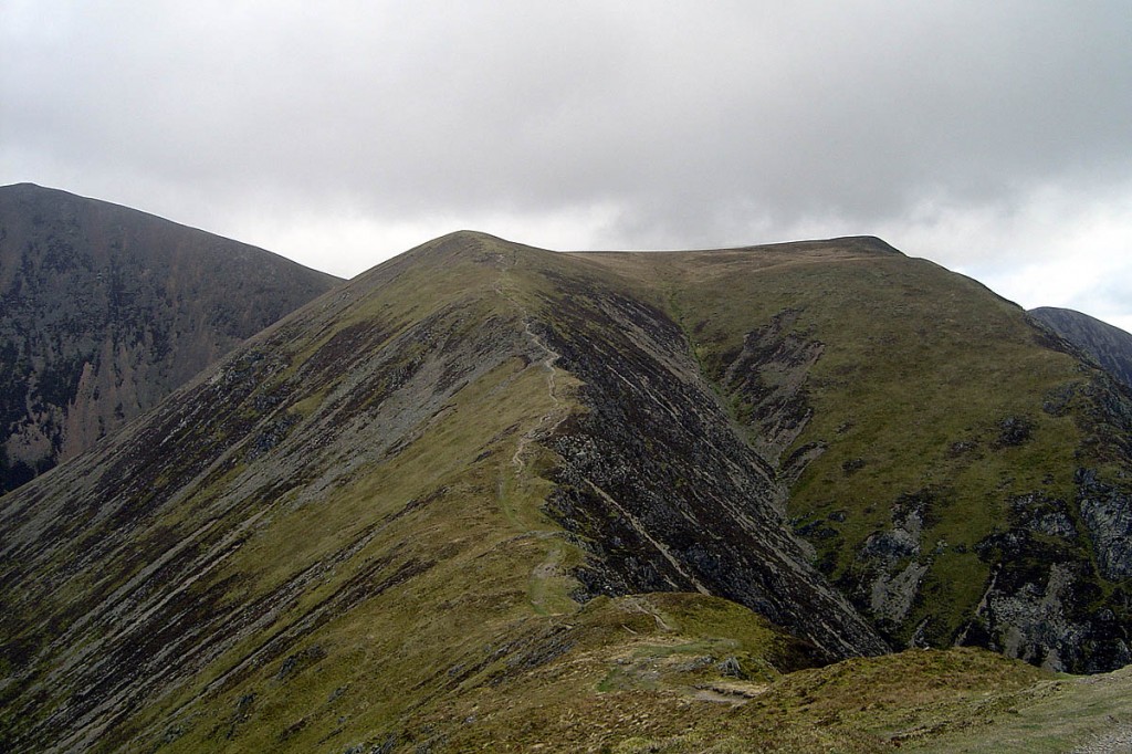 The walker injured himself on Wandope, right. Photo: Abbagliato CC-BY-2.5 The walker injured himself on Wandope, right. Photo: Abbagliato CC-BY-2.5