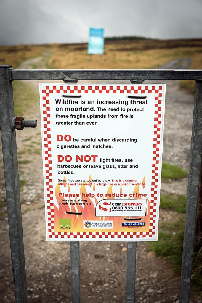 Moors are at increased fire risk, the association said. Photo: Bob Smith/grough