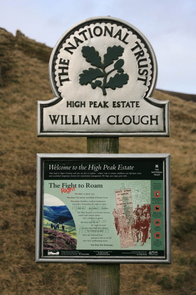 William Clough, site of the confrontation. Photo: Bob Smith/grough William Clough, site of the confrontation. Photo: Bob Smith/grough