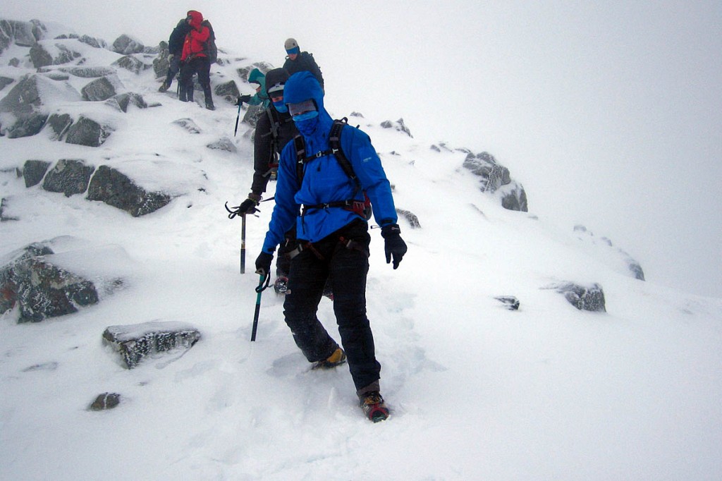Anyone heading for the hills needs to gear up for winter. Photo: MCofS Anyone heading for the hills needs to gear up for winter. Photo: MCofS