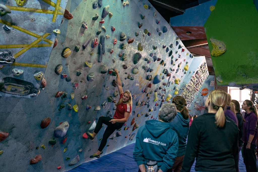 Last year's Women's Climbing Symposium
