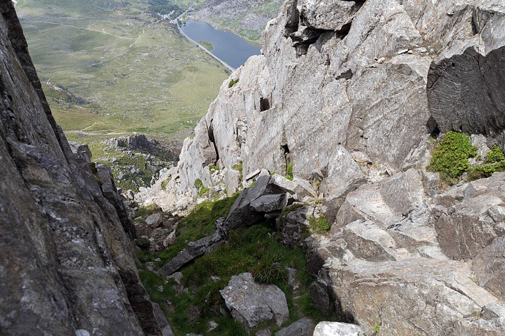 The top of Y Gully. Photo: Bob Smith/grough