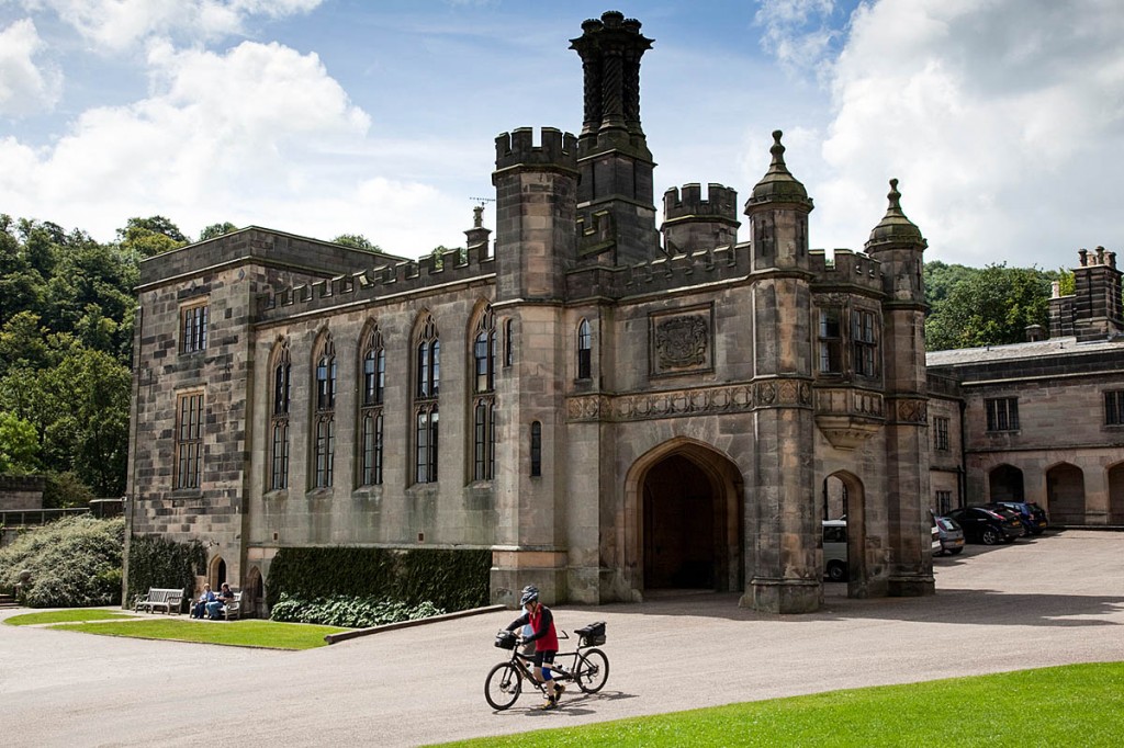 YHA Ilam Hall in Derbyshire, one of the hostels that will have the new cycling facilities. Photo: YHA