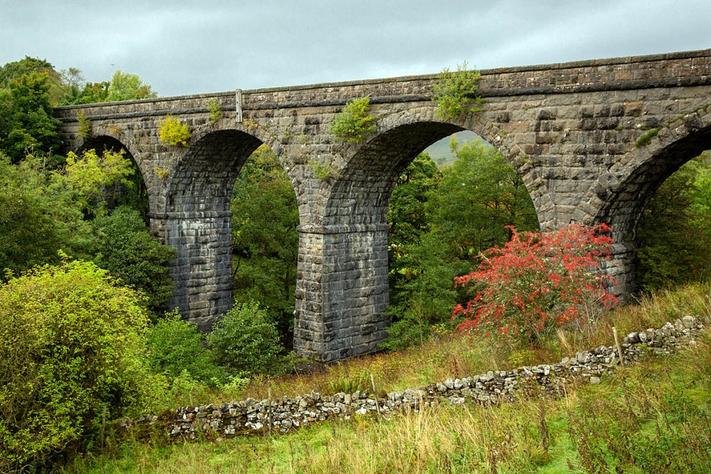 Appersett Viaduct, part of the Hawes to Garsdale line. Photo: YDNPA