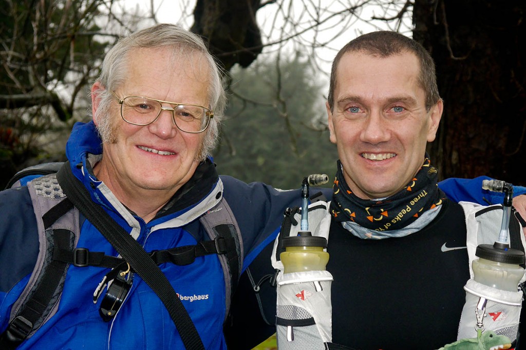 Yorkshire Three Peaks tortoise and hare challengers Peter Dennis and Jonathan Kattenberg Yorkshire Three Peaks tortoise and hare challengers Peter Dennis and Jonathan Kattenberg