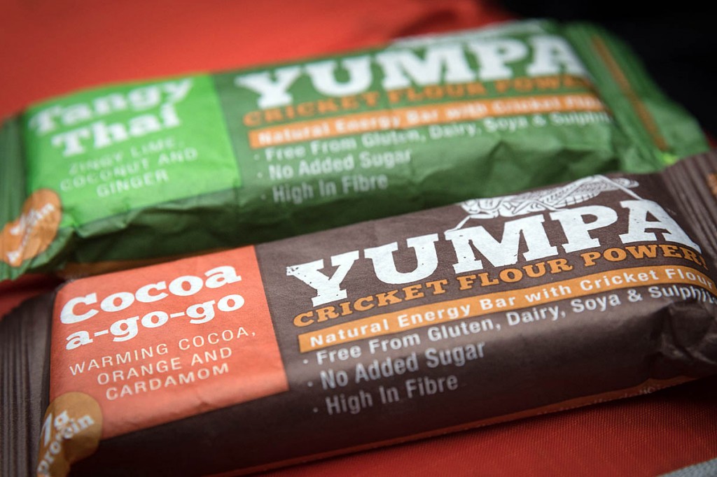 The Yumpa bars come in two flavours. Photo: Bob Smith/grough