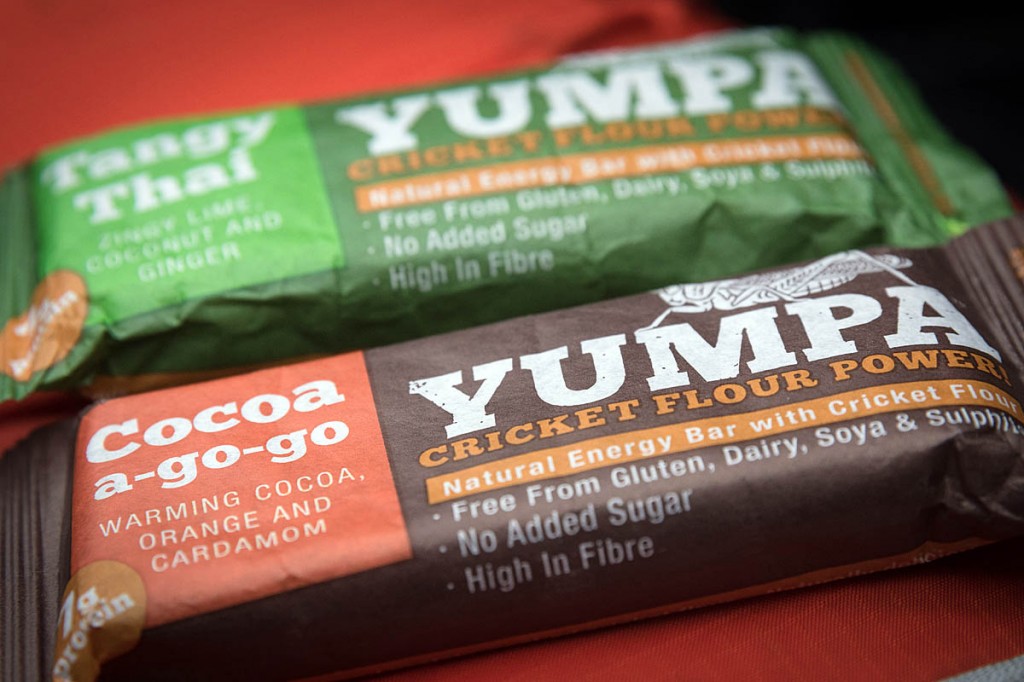 The Yumpa bars come in two flavours. Photo: Bob Smith/grough The Yumpa bars come in two flavours. Photo: Bob Smith/grough